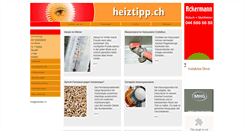 Desktop Screenshot of heiztipp.ch